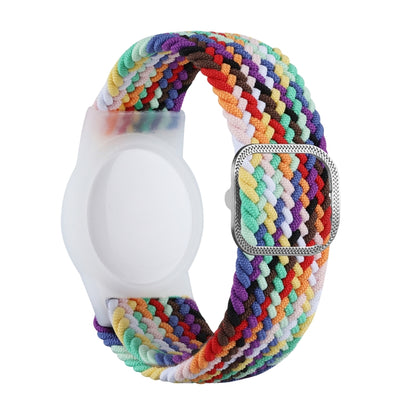 Tracking Locator Nylon Weave Wristband Anti-Lost TPU Case For Apple Airtag