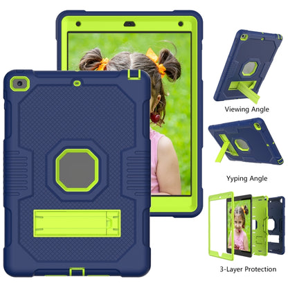 Contrast Color Robot Shockproof Silicone + PC Tablet Case