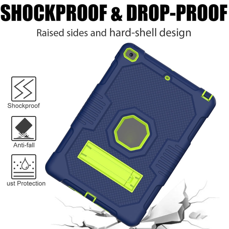 Contrast Color Robot Shockproof Silicone + PC Tablet Case