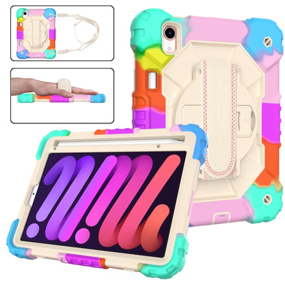 Contrast Color Robot Silicone + PC Tablet Case