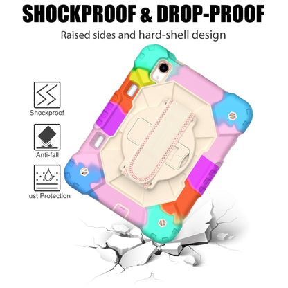 Contrast Color Robot Silicone + PC Tablet Case