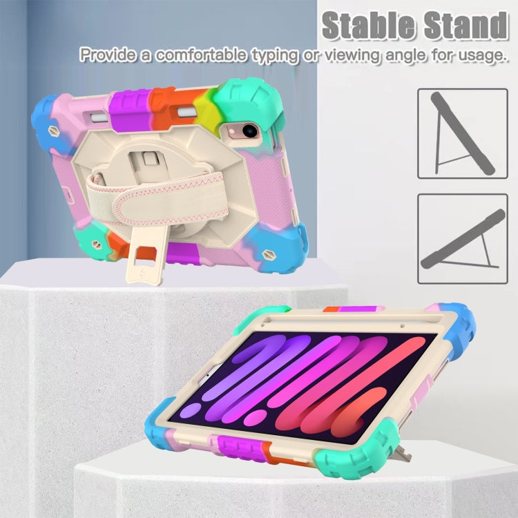 Contrast Color Robot Silicone + PC Tablet Case