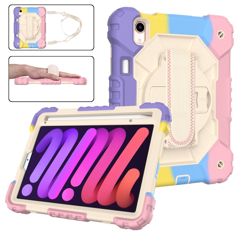 Contrast Color Robot Silicone + PC Tablet Case