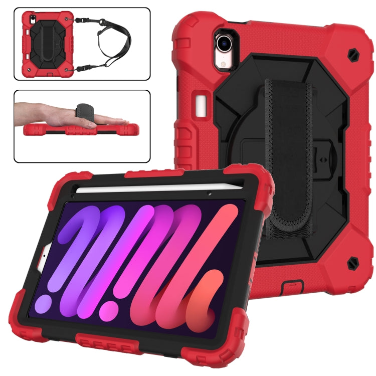 Contrast Color Robot Silicone + PC Tablet Case