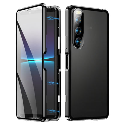 HD Magnetic Metal Tempered Glass Phone Case