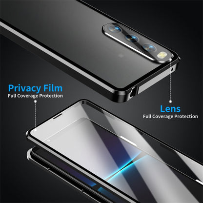 HD Magnetic Metal Tempered Glass Phone Case