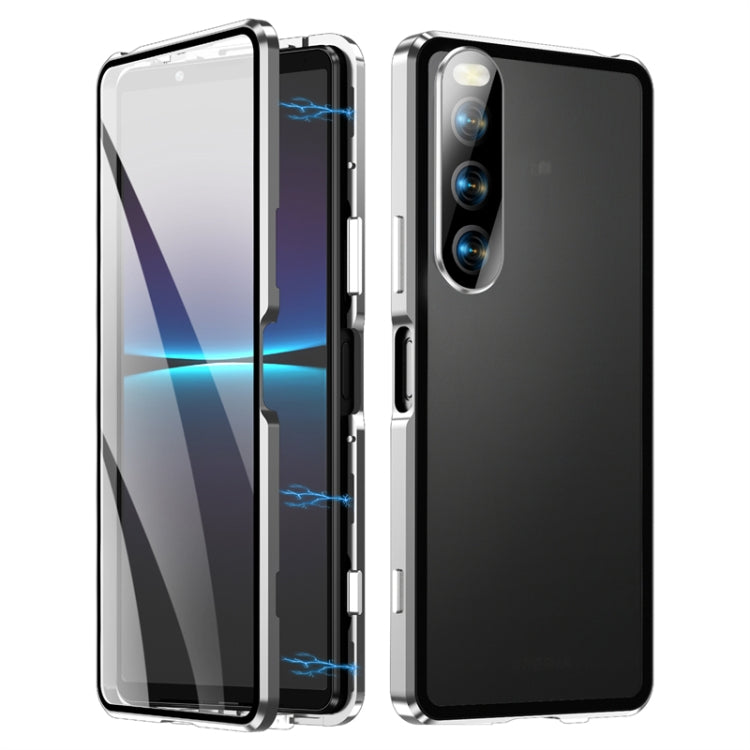 HD Magnetic Metal Tempered Glass Phone Case