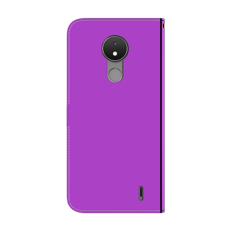 Imitated Mirror Surface Horizontal Flip Leather Phone Case, For Nokia C21, For Nokia G11 Plus