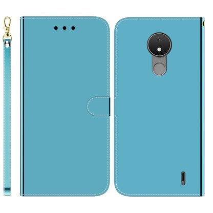 Imitated Mirror Surface Horizontal Flip Leather Phone Case, For Nokia C21, For Nokia G11 Plus