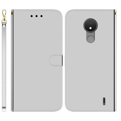 Imitated Mirror Surface Horizontal Flip Leather Phone Case, For Nokia C21, For Nokia G11 Plus