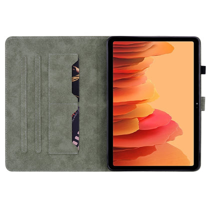 Tiger Pattern Flip Leather Tablet Case