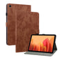 Tiger Pattern Flip Leather Tablet Case