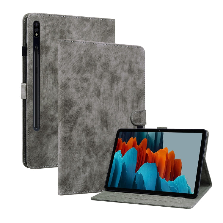 Tiger Pattern Flip Leather Tablet Case