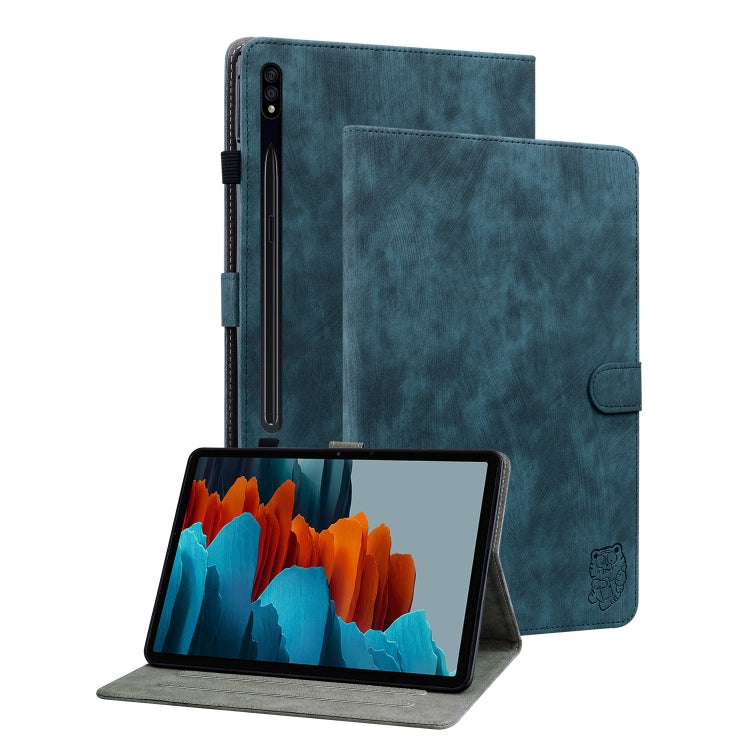 Tiger Pattern Flip Leather Tablet Case, For Samsung Galaxy Tab S9, For Samsung Galaxy Tab А9+, For Samsung Galaxy Tab S9+