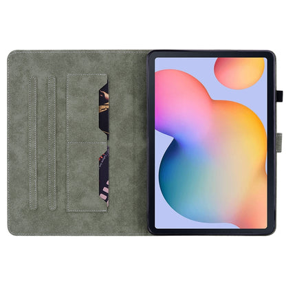 Tiger Pattern Flip Leather Tablet Case