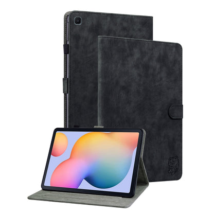 Tiger Pattern Flip Leather Tablet Case