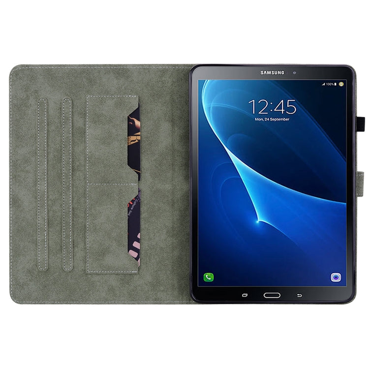 Tiger Pattern Flip Leather Tablet Case