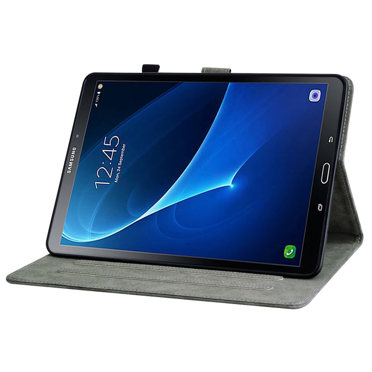 Tiger Pattern Flip Leather Tablet Case