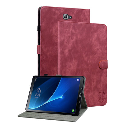 Tiger Pattern Flip Leather Tablet Case