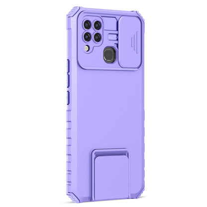 Stereoscopic Holder Sliding Camshield Phone Case, For Infinix Hot 10s, For vivo Y20, For Xiaomi Redmi Note 11/11S Global