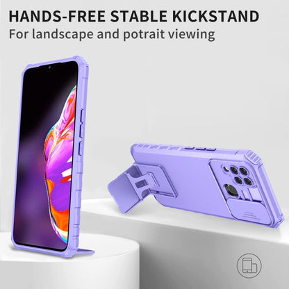 Stereoscopic Holder Sliding Camshield Phone Case, For Infinix Hot 10s, For vivo Y20, For Xiaomi Redmi Note 11/11S Global