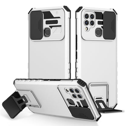 Stereoscopic Holder Sliding Camshield Phone Case, For Infinix Hot 10s, For vivo Y20, For Xiaomi Redmi Note 11/11S Global