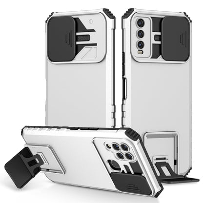 Stereoscopic Holder Sliding Camshield Phone Case, For Infinix Hot 10s, For vivo Y20, For Xiaomi Redmi Note 11/11S Global