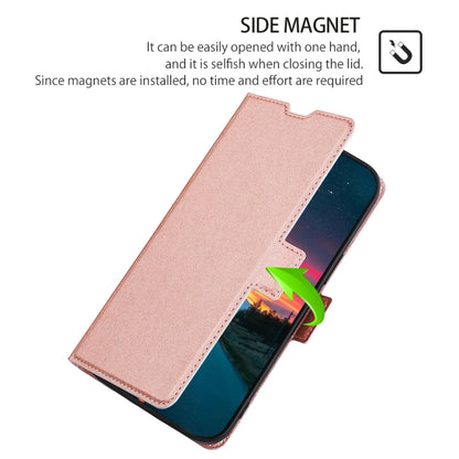 Ultra-thin Voltage Side Buckle Horizontal Flip Leather Phone Case