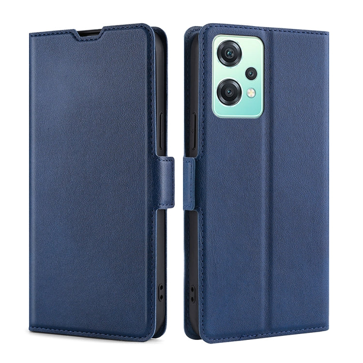 Ultra-thin Voltage Side Buckle Horizontal Flip Leather Phone Case