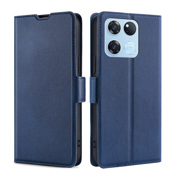 Ultra-thin Voltage Side Buckle Horizontal Flip Leather Phone Case