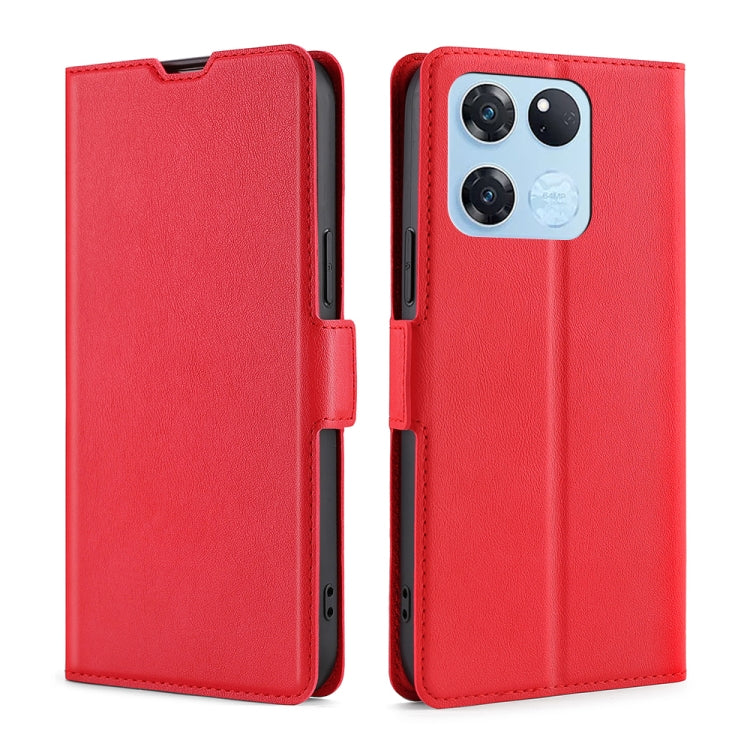 Ultra-thin Voltage Side Buckle Horizontal Flip Leather Phone Case