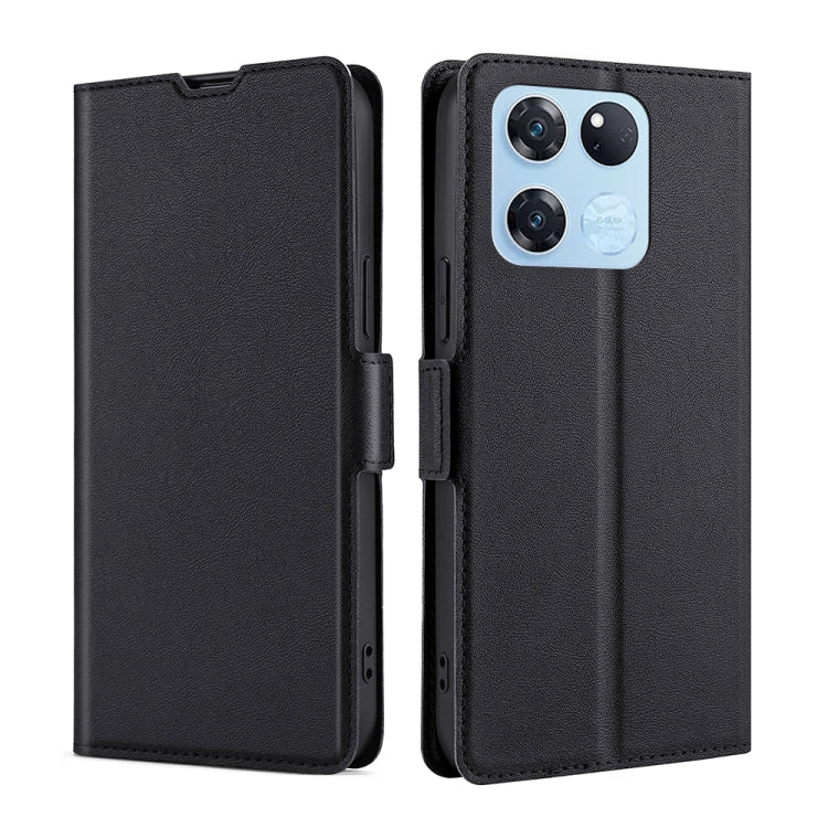 Ultra-thin Voltage Side Buckle Horizontal Flip Leather Phone Case