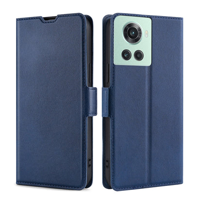 Ultra-thin Voltage Side Buckle Horizontal Flip Leather Phone Case