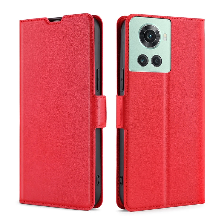 Ultra-thin Voltage Side Buckle Horizontal Flip Leather Phone Case