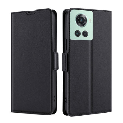 Ultra-thin Voltage Side Buckle Horizontal Flip Leather Phone Case