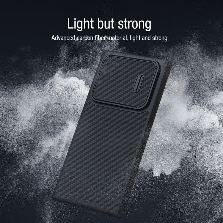 NILLKIN Synthetic Fiber Camshield Phone Case