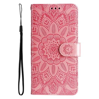 Embossed Sunflower Leather Phone Case, For Infinix Smart 6