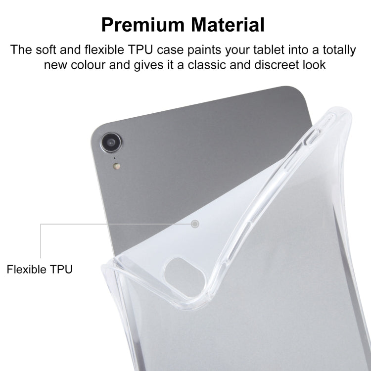 TPU Tablet Case, For iPad mini 6 / mini 2024, For iPad mini 2019 / mini 5, For iPad Pro 11 2022 / 2020 / 2021, For iPad Pro 12.9 2022 / 2020 / 2021 / 2018, For iPad 10.2 2019 / 2020 / 2021, For iPad Air 11 2024 / Air 2020 / 2022 10.9