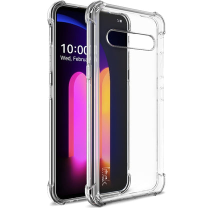 IMAK All-inclusive Shockproof Airbag TPU Protective Case, with Screen Protector, For LG V60 ThinQ 5G, For Galaxy A71, For Galaxy S20+ 5G, For Sony Xperia 10 II