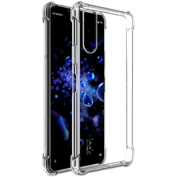 IMAK All-inclusive Shockproof Airbag TPU Protective Case, with Screen Protector, For LG V60 ThinQ 5G, For Galaxy A71, For Galaxy S20+ 5G, For Sony Xperia 10 II