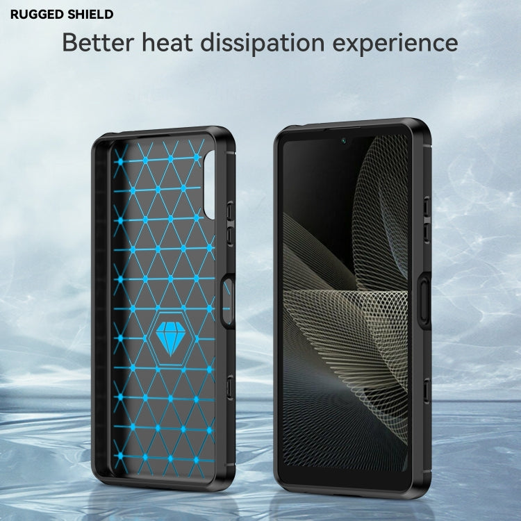 Brushed Texture Carbon Fiber TPU Phone Case