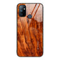 Wood Grain Glass Protective Case, For OnePlus Nord 2 5G, For OnePlus Nord N100, For OnePlus 10 Pro