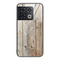 Wood Grain Glass Protective Case, For OnePlus Nord 2 5G, For OnePlus Nord N100, For OnePlus 10 Pro