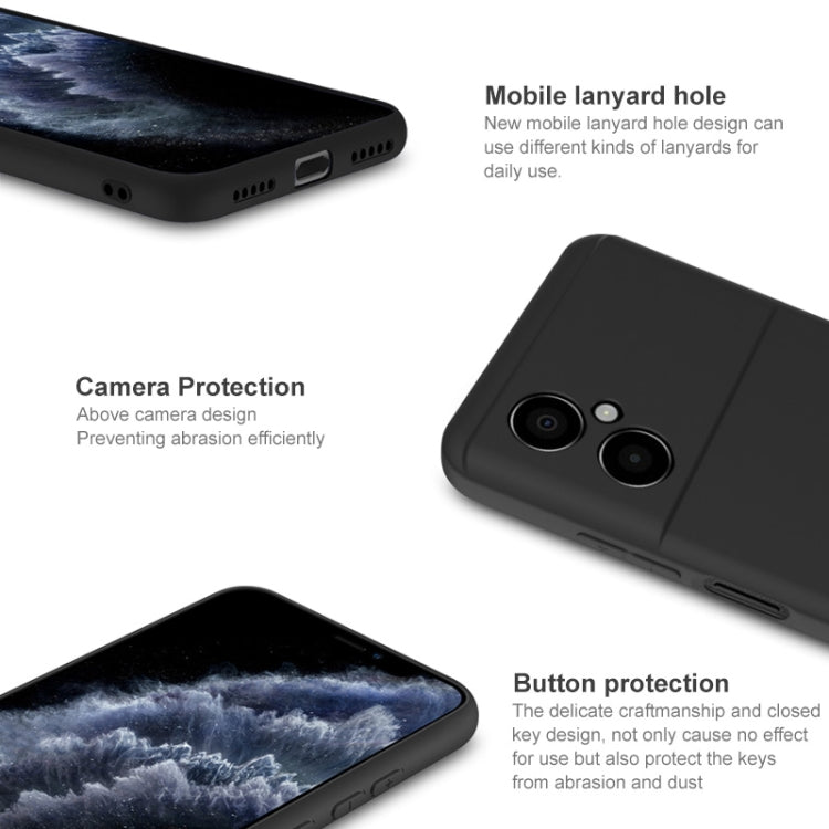 IMAK UC-3 Series Shockproof Frosted TPU Phone Case, For Xiaomi Poco M4 5G, For Xiaomi 12S Ultra