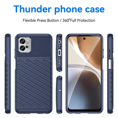 Thunderbolt Shockproof TPU Protective Soft Phone Case, For Motorola Moto G32, For Google Pixel 5