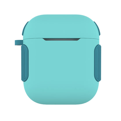 2 in 1 Matte Texture Contrast Color PC + TPU Earphone Case, For AirPods 2 / 1, For AirPods 3