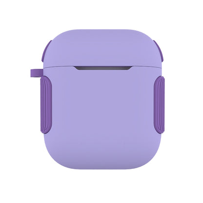 2 in 1 Matte Texture Contrast Color PC + TPU Earphone Case, For AirPods 2 / 1, For AirPods 3