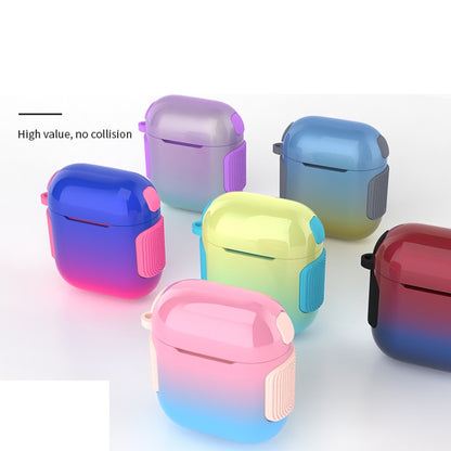 2 in 1 Varnish Colorful PC + TPU Earphone Case, For AirPods 2 / 1, For AirPods 3