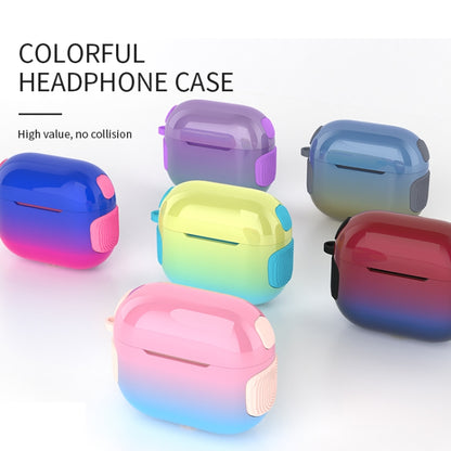 2 in 1 Varnish Colorful PC + TPU Earphone Case