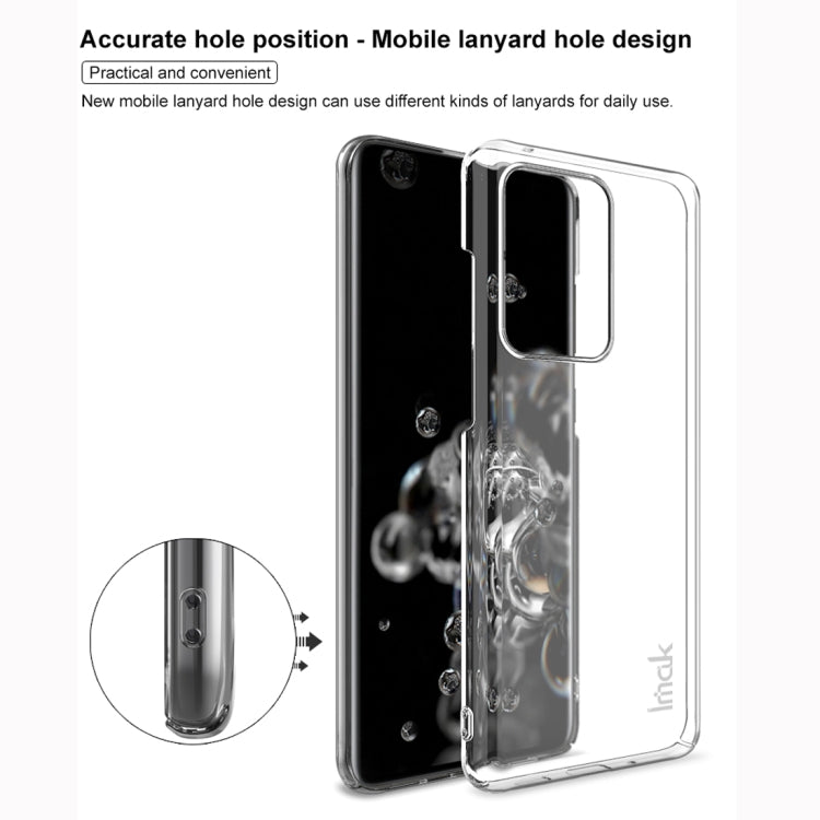IMAK Wing II Wear-resisting Crystal Pro PC Protective Case, For Galaxy S20 Ultra 5G, For Galaxy S20+ 5G, For Sony Xperia 1 II, For Sony Xperia 10 II